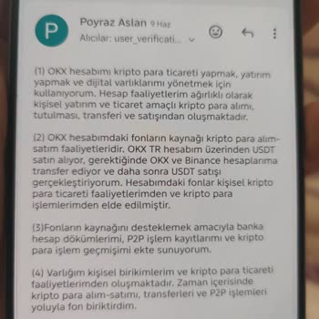 OKX Global Hesabım Gerekçesiz Kısıtlandı Ve Fonlarım Donduruldu