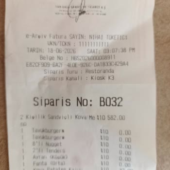 Manisa Popeyes Şubesinde Ödeme Alınmaması Saygısız Personel Ve Kirli Ortam