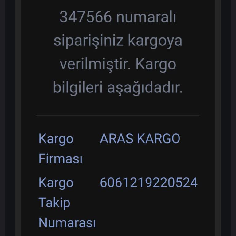 Aras Kargo Teslimatı Evde Yok Gibi Yanlış İfade Ederek Geri İade Etti