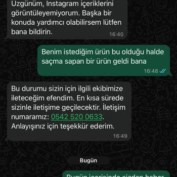 İlan Görseliyle Uyuşmayan Bayat Barbunya: İade Ve Geri Ödeme Talebi