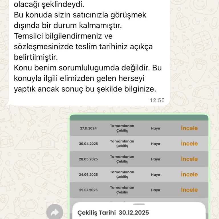 Eminevim Söz Verilen Teslimat Tarihini Tek Taraflı Erteleyerek Müşteriyi Mağdur Etti