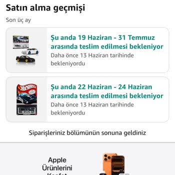 Hot Wheels Siparişi Kargoya Verilmedi Ve Sürekli Gecikme