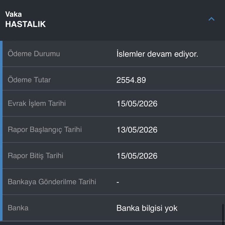 SGK İş Göremezlik Raporu Ödemesi 36 Gün Boyunca Yatmadı Ve Açıklama Talep Ediliyor
