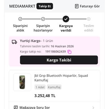 Sipariş Edilen Hoparlörün Teslim Edilmemesi Ve Fiyat Artışı Nedeniyle Mağduriyet