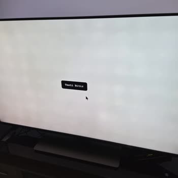 Panel Değişimi Sonrası HDMI 1 Ve HDMI 2 Girişlerinde 120Hz Görüntü Alınamıyor