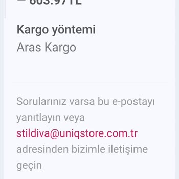 Teslim Edilmeyen Bluz Ve İade İsteği