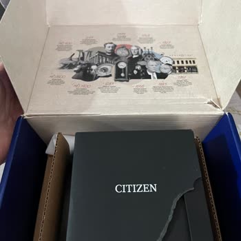 Citizen Saatim İçin Hasarlı Kutu Ve Hediye Paketi Talebi