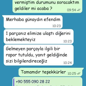 Yetkili Serviste Parça Siparişi Girişi Olmadan Aylarca Bekleme