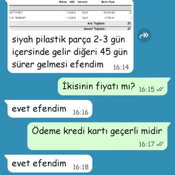 Yetkili Serviste Parça Siparişi Girişi Olmadan Aylarca Bekleme