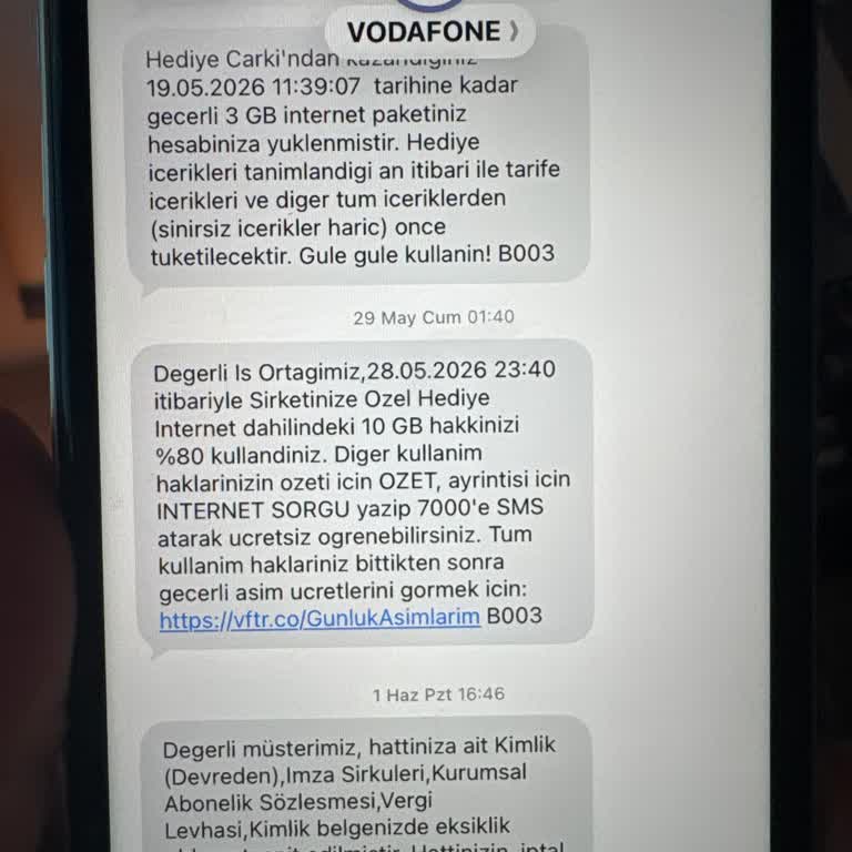 Eksik Evrak Nedeniyle Hatlarım Askıya Alındı, Kullanılamıyor Ve Fatura Kesiliyor