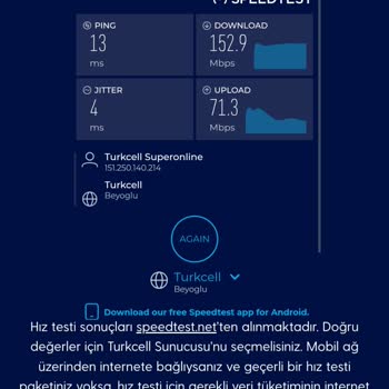 Taahhüt Edilen 1000 Mbps Hızının Gerçekleşmemesi Ve Kesintili Bağlantı Sorunu