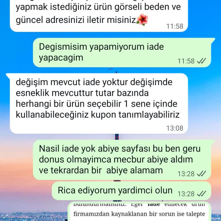 Hülya Keser’de Beden Yanlışlığı Ve Düğün Tarihi Yakınken İade Talebinin Reddedilmesi