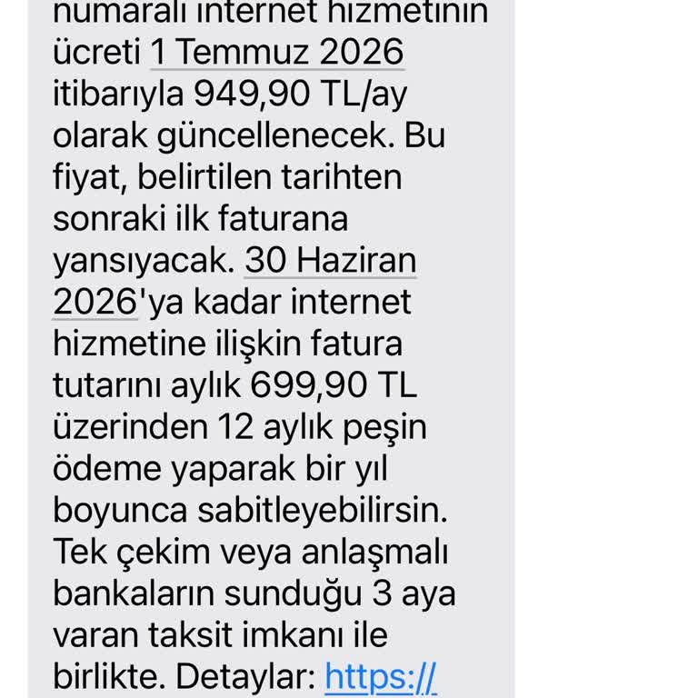 TurkNet'in 75 Mbps Paketi Ücretinde 699 TL'den 949 TL'ye Fahiş Zam