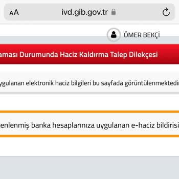Yanıltıcı E‑Haciz Kaydı Kredi Başvurularımı Engelliyor
