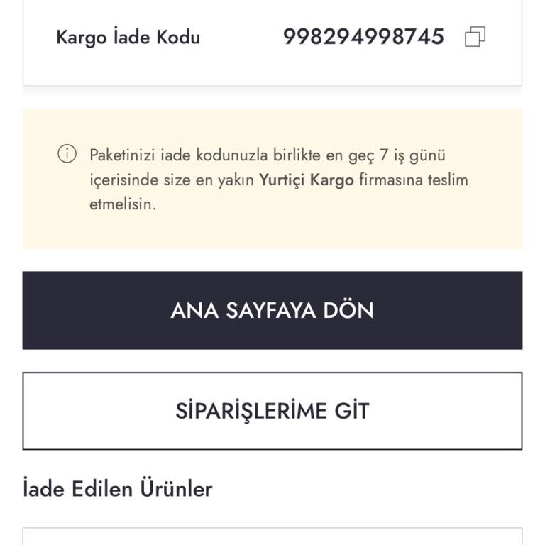 Satıcı Farklılığı Nedeniyle 1 Gün Gecikme Sonrası İade Reddi
