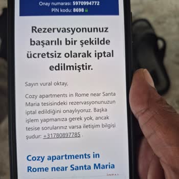 Booking.com'da İptal Edilen Rezervasyonun Ücreti Geri Ödenmedi