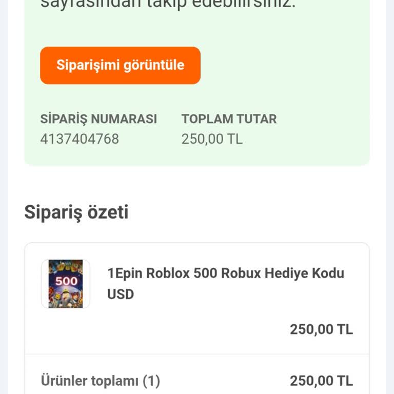 Hepsiburada Satıcısından Hediye Kodu Gelmedi 250 TL İade Talebi