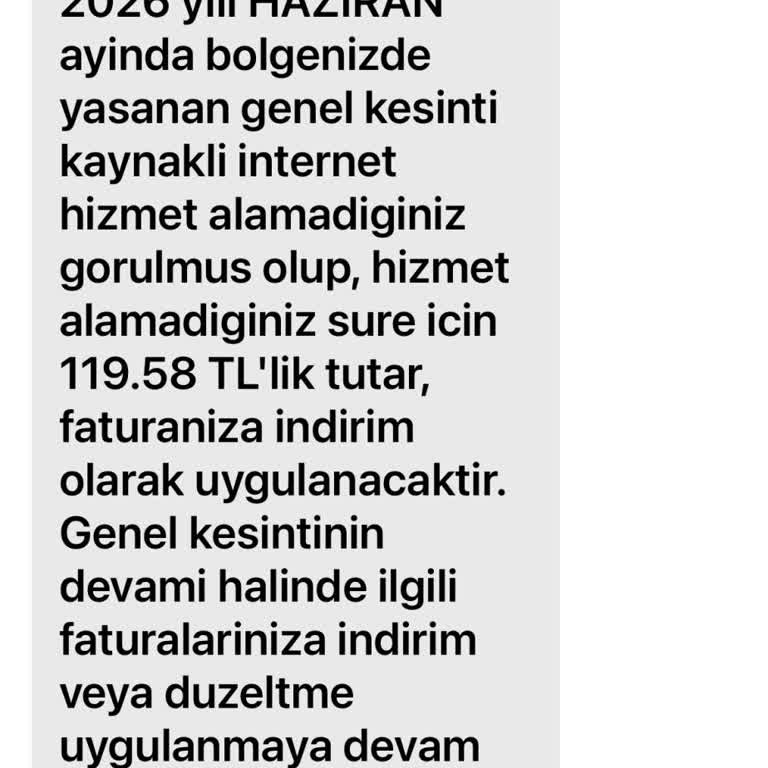 Fiber İnternetim 14 Gün Kesildi, Acil Çözüm Ve Telafi Talebi