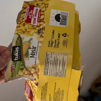 Tukaş Marka Mısır Konservesi Boş Çıktı Ve Kötü Koku, İade Ve Açıklama İstiyorum