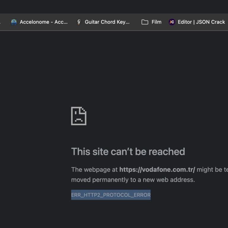 Yurt Dışında Vodafone Uygulaması Ve Web Sitesine Erişilemiyor