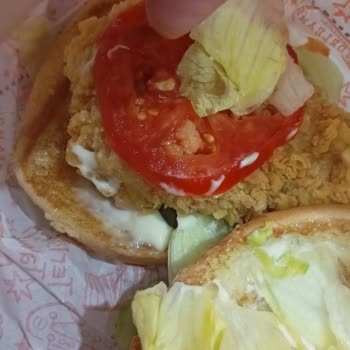 Domatesin İçinde Kurt Olan Hamburgerde Hijyen İhlali Ve İade Reddi