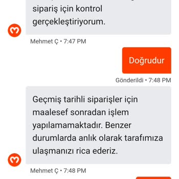 Teslim Edilmeyen Sipariş Ve İade Talebi: Sahte Restoran Şikayeti