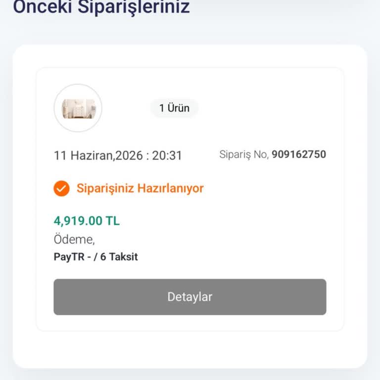 Kargoya Verilmemiş Sipariş Ve Ulaşılamayan Müşteri Hizmetleri