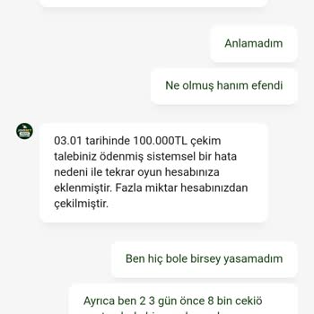 Jojobet Tarafından 100 Bin TL Haksız Çekim İptali