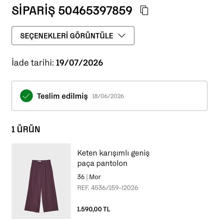 Stradivarius’tan Tall Seçtiğim Pantolonlar Petite Olarak Gönderildi