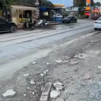 Arsuz Belediyesi Yolların Kötü Durumu
