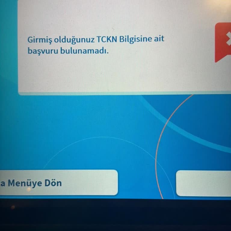 Sistemde Başvuru Bulunamadığı İçin 5.000 TL İadesi Talebi