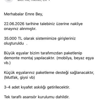Plastik Kutu Teslimatı İptali Ve Taşıma Ücretinde İndirim Talebi