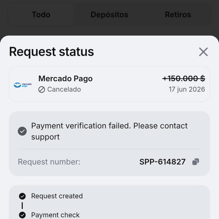 Depósito no reflejado en cuenta 1Win, exijo revisión y acreditación