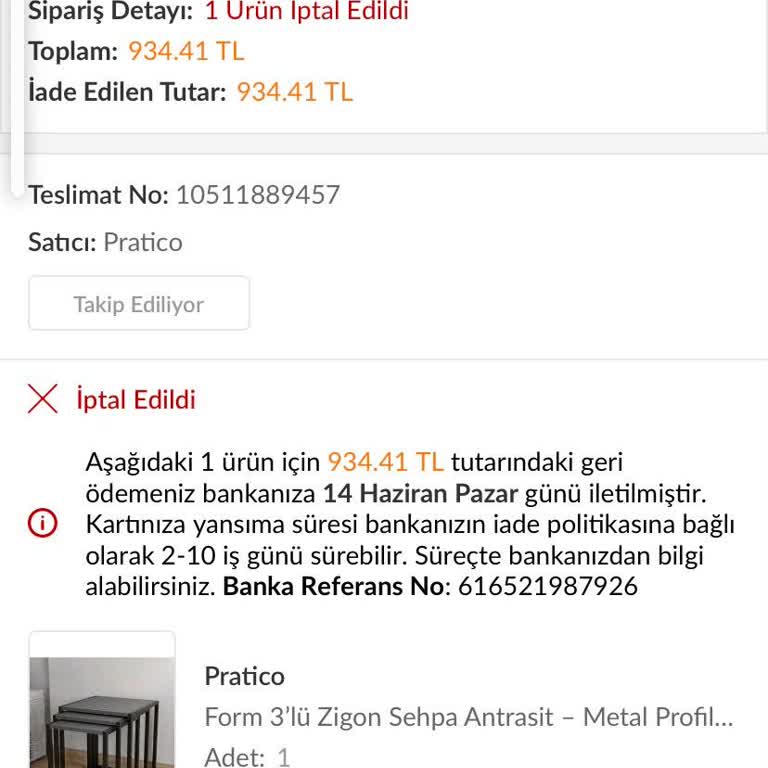 Satıcı Üretimi Durdurdu, Trendyol Bilgilendirmedi, Ürün Gönderilmedi