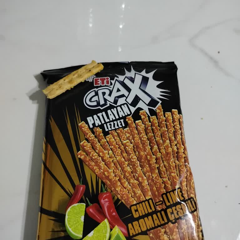 Eti Crax Chili Lime Çubuk Krakerlerde Yapışma Sorunu