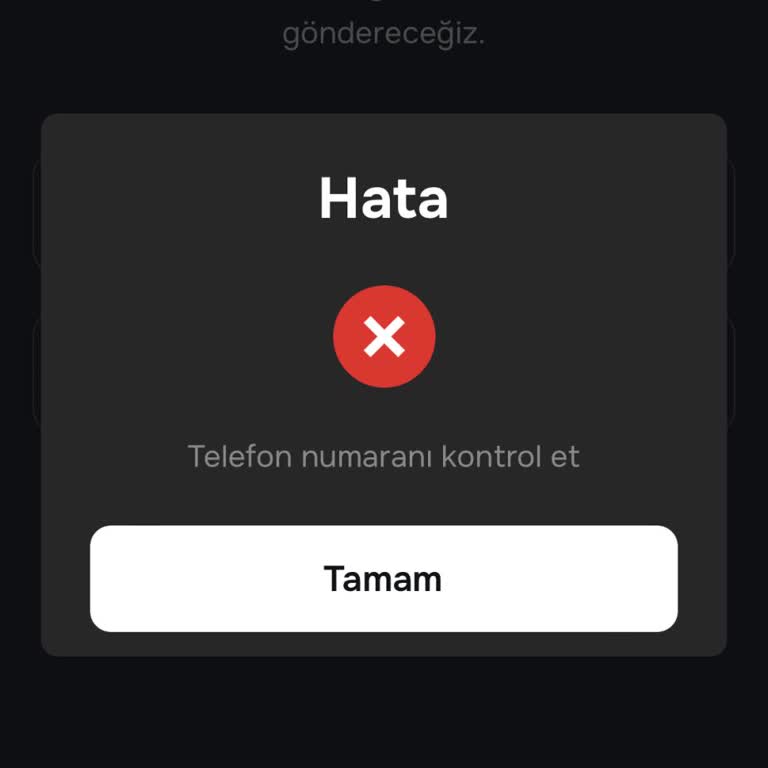 Veli Telefon Numarası Hatası 18 Yaş Altı Hesap Açılmasını Engelliyor