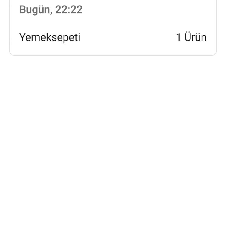 Yemeksepeti'nde Ödeme Çekildiği Halde Sipariş İptali Ve İade Sorunu