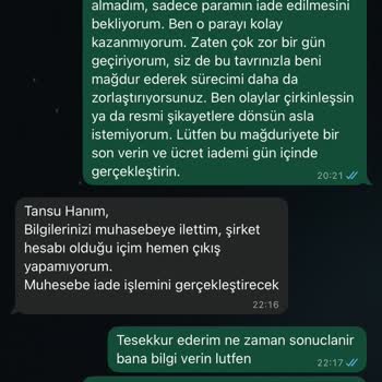 Online Diyet Programı İptali Ve 5 Bin TL İadesi Talebi