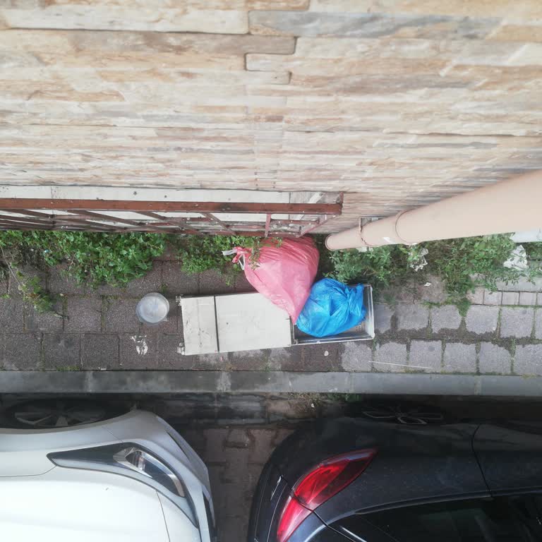 Cami Önündeki Çöp Birikimi Ve Temizlik Sorunu
