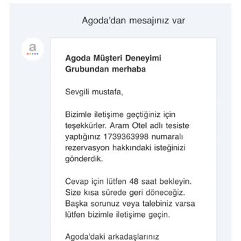Agoda’da Tarih Değişikliği Reddedildi, 2215 TL Ücret İadesi Talebi