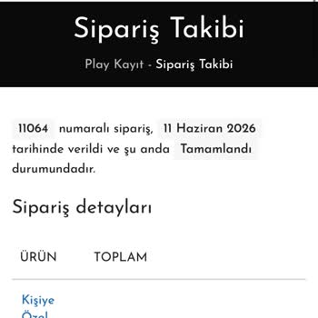 Teslim Edilmemiş Plak Ve Kargo Bilgisi Yok, Acil İade Talebi