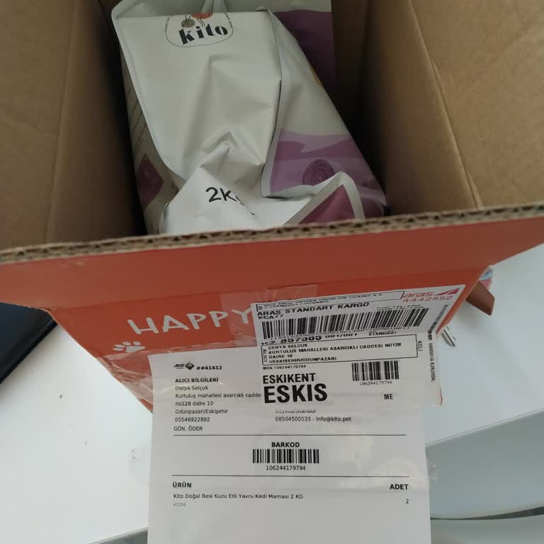Kito Pet Food Siparişim Eksik Gönderildi