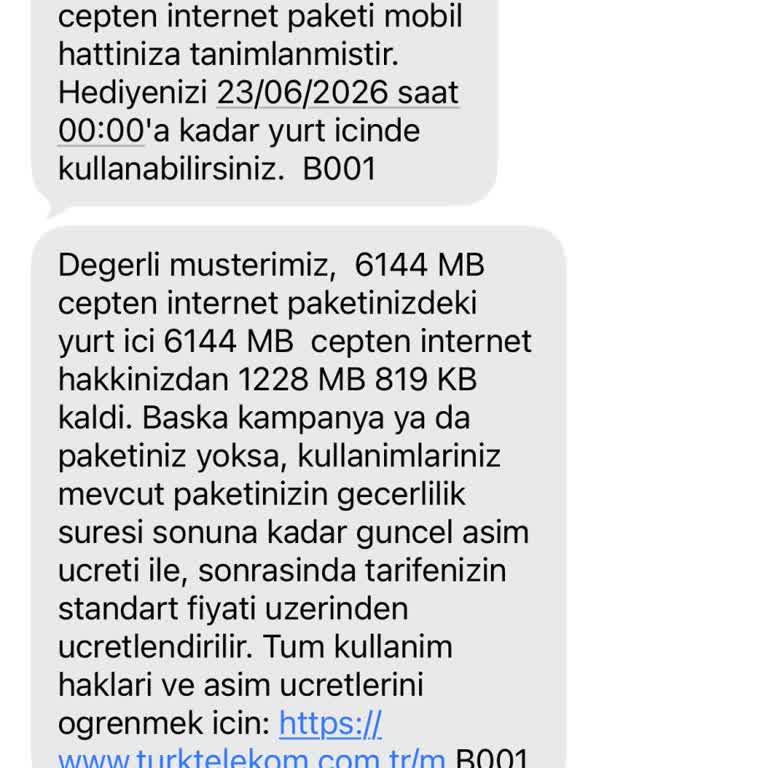 Sil Süpür’den Kazandığım 6 GB İnternet Anında Tükendi, Tekrar Tanımlanmalı