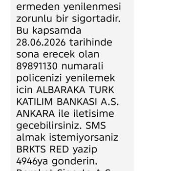 Albaraka Türk İzin Almadan Yenilenen DASK ve Konut Yangın Sigortaları ve Haksız Prim Kesintisi