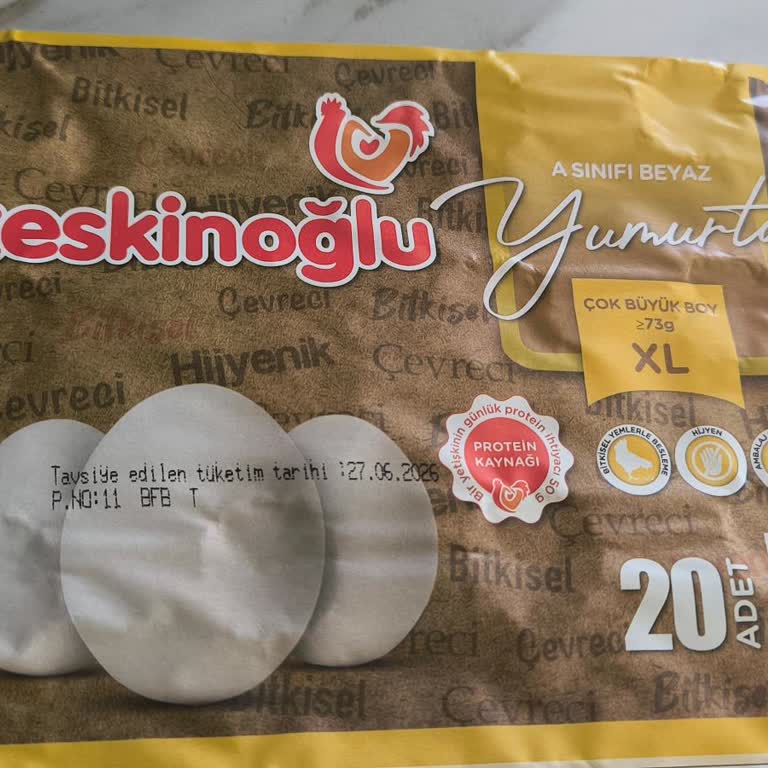 XL Boy Yumurta Paketi Yanıltıcı: Mini Ve M Boy Yumurta İçeriyor