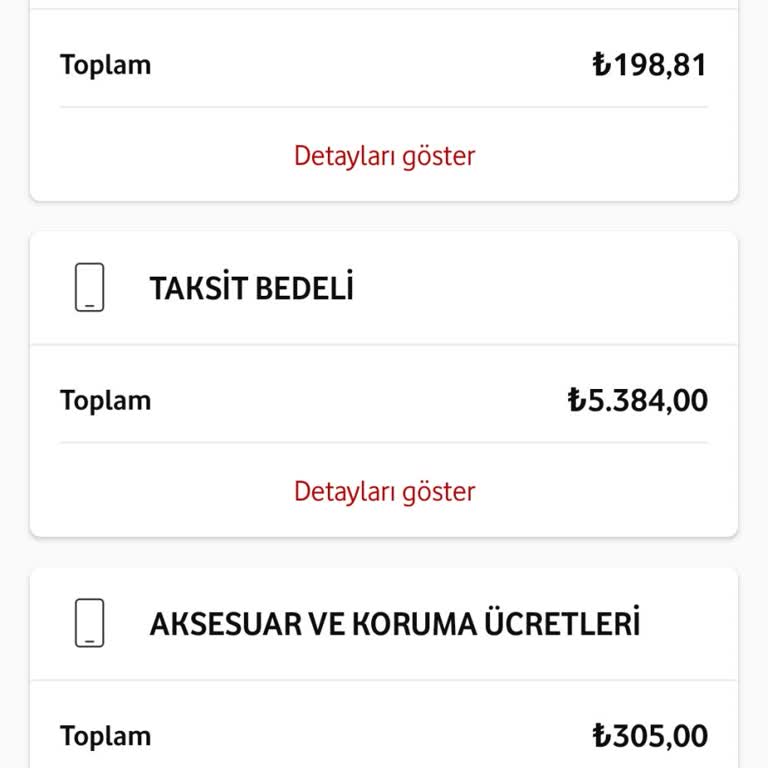 Telefon Taksiti Dışında Çekilen Cihaz Ve Aksesuar Ücretleri İade Talebi