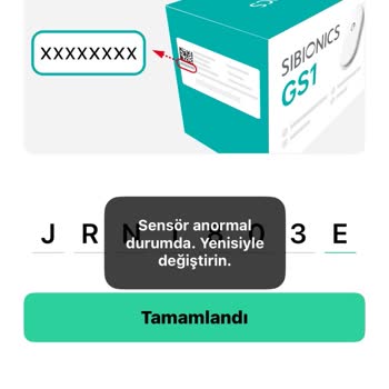 Sibionics GS1 Sensöründe Hatalı Yerleşim, Alarm Çalışmıyor Ve Müşteri Desteği Cevapsız