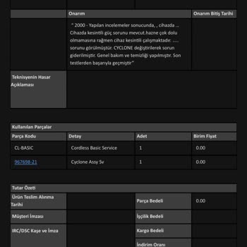 Dyson V8 Absolute Süpürgesinde Kesintili Çalışma Ve Sürekli Tıkanma Uyarısı