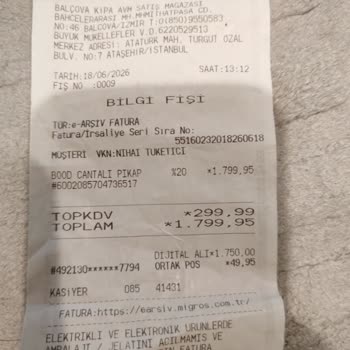Ayıplı Pikap İçin Kutu Eksikliği Sebebiyle İade Reddi