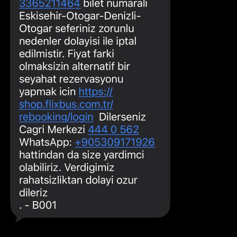 Obilet’te Bilet İptali Sonrası İade Alınamıyor Ve Müşteri Hizmetine Ulaşılamıyor